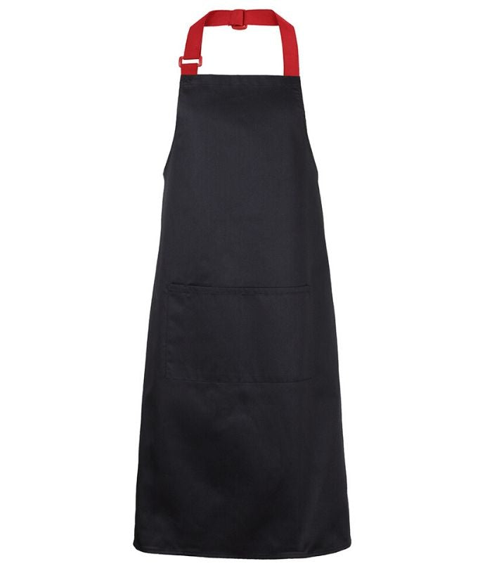Apron With Coloured Straps - Uniforms and Workwear NZ - Ticketwearconz