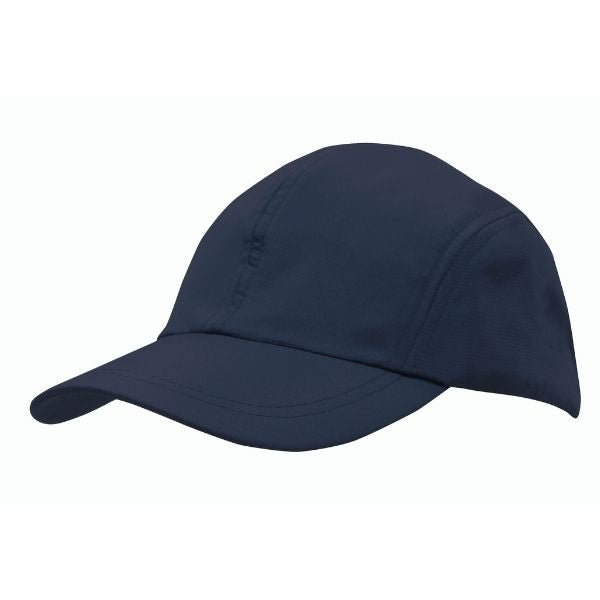 Sports Ripstop Cap with Towelling Band - Uniforms and Workwear NZ - Ticketwearconz