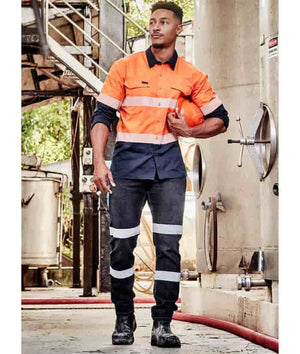 Syzmik-ZP907-mens-bio-motion-denim-taped-jeans-hi-vis