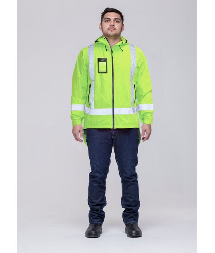 Hi Vis Technical Performance Jacket - Uniforms and Workwear NZ - Ticketwearconz