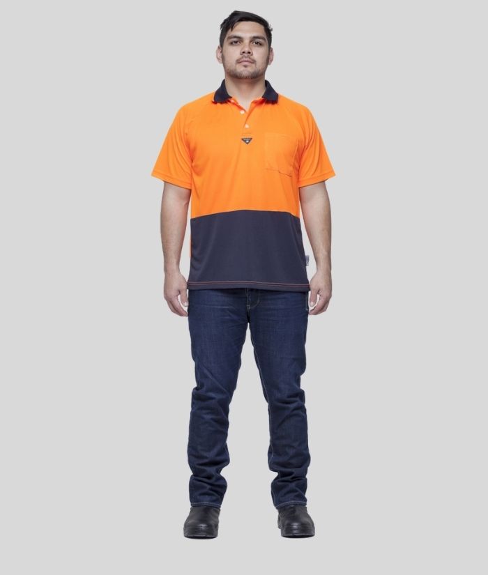 visible-difference-raglan-sleeve-hi-vis-polo-orange-navyVDRP