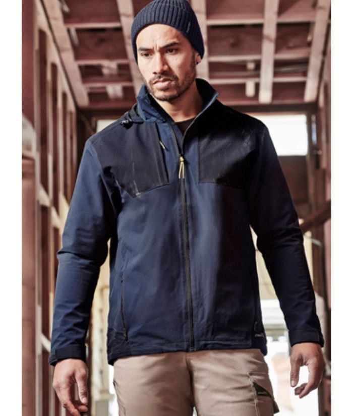 Unisex Streetworx Stretch Waterproof Jacket - Uniforms and Workwear NZ - Ticketwearconz
